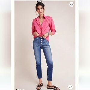 The Stevie High-Rise Skinny Ankle Jeans